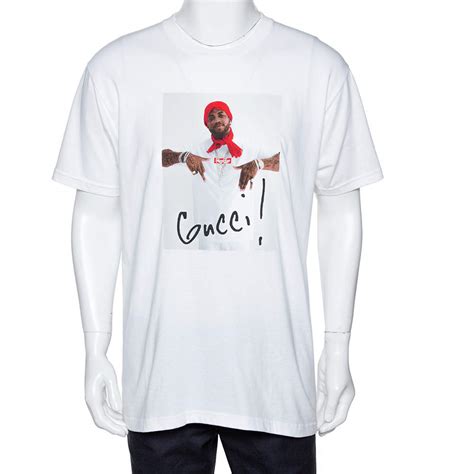 gucci mane supreme shirt buy|supreme gucci mane white.